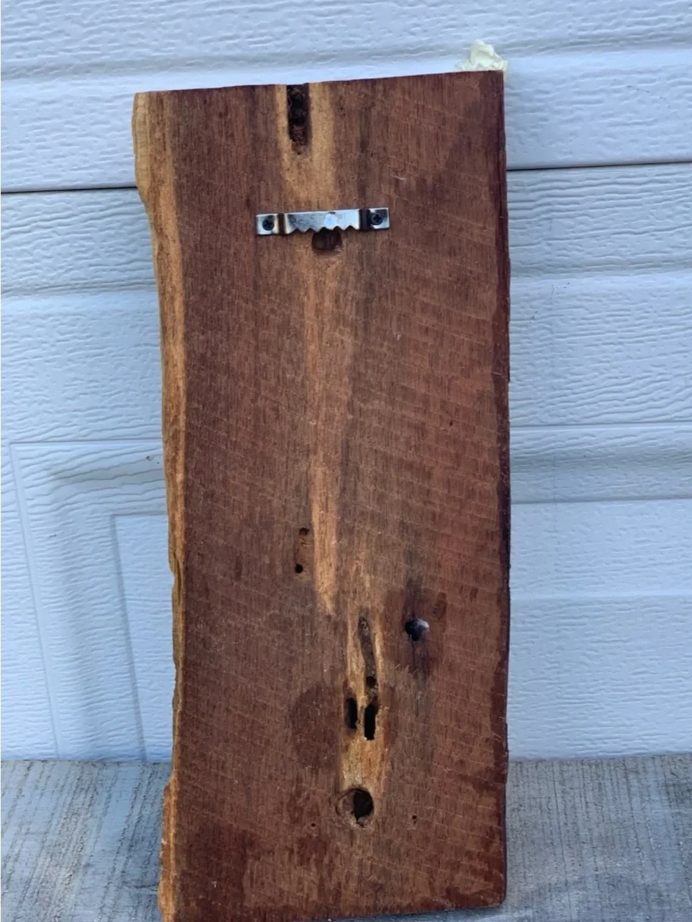 Vintage Bireleys Soda Bottle Wall Vase Rustic Live Edge Reclaimed Wood Sconce